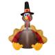 Customized Super popular yard decorative thanksgiving giant inflatable turkey