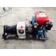 Power Construction 1T Diesel Cable Winch With Water Cooled Diesel Engine