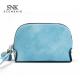 Wholesale Pure Color Blank Summer PU Leather Cosmetic Mini Bag