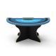 Workmanship Semicircle Blackjack Poker Table With Gold Molding