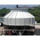 Round Shape Industrial Open Loop Water Cooling Tower For Chiller