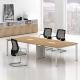 Meeting Room Oak Color Wood 6 Person Modern Conference Table