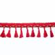 4.5cm 100%  Polyester Curtain Tassel Fringe Trim