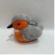 Fluffy and Vivid Plush Kingfisher w/ Sound Animated Bird Toy BSCI Factory