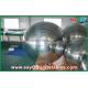 0.6mm PVC Inflatable Mirror Ball Silver Balloon Decoration Air Tight Seal Style