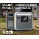 2400W Camping Power Station Lifepo4 Storage Battery Charge Solar Generator 220V Energy System 2048Wh Portable Power