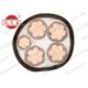 IEC 60502 Copper Conductor Cable XLPE Insulated PVC Sheathed Multi Core