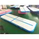 Blue Air Tumble Track And Gymnastic Equipment , Air Track For Gymnastics