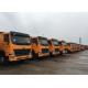 LHD 6X4 Heavy Duty Tipper Dump Truck 10 Wheels 30 - 40 Tons For Mining Industry