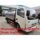 factory sale best price dongfeng 8,000L milk truck for sale, hot sale stainless steel food grade liquid tank truck