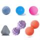 Silicone Peanut Lacrosse Ball Trigger Point Massage Ball Set For Myofascial /