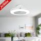 Smart App Control 20 Inch Flush Mount LED Ceiling Fan For Bedroom