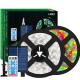Waterproof SMD2835 Strip Lights Solar , Stable Solar Powered RGB LED Strip