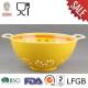 Melamine Colander with two tone color