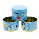 Round Sublimation Tinplate Cookie Tin Cans Food Packaging