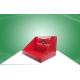 Recyclable Red Strong Cardboard Countertop Displays Teeth - Protector