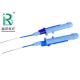 Blue White Stone Retrieval Basket Zero Tip Nitinol Wire Extract Urology