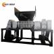 15kW Double Shaft Waste Plastic Tire Wood Shredder Customizable Blades and Low Noise