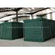 Welded Green 5.0mm Military Barrier 3 X 3 Mesh Hole