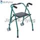 Height Adjustable Medical Rehabilitation Equipment Elderly Folding Walking Rollator