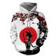 Regular Fit Ribbed Cuffs Sublimation Printing Hoodie Blank Fleece 100 Polyester Pullover