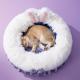 Plush Warm Cat Nest Purple Mattress For Dogs Checkered Cat Bed Dog House Cat Bed Cushion Dog Bed Pet Supplies