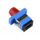 SC - FC / ST Fiber Optic Adapter Plastic / Metal Material Low Insertion Loss For Cable