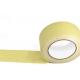 Removable Light Yellow Crepe Paper Masking Tape In Size 48mm X 50m