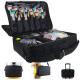 3 Layer Polyester Artist Brush Box With Adjustable Dividers