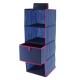 4 Tiers Shelf Hanging Organizer , Hanging Closet Organizer With Drawers