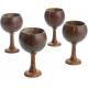 Coconut Bowl Cup Hawaiian Party Decorations Tableware Coconut Shell Wine Cup