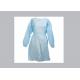 Colorful Amd Ritmed Isolation Gown / Disposable Protective Gowns With Ce Approved