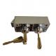 Durable Copper Dual Keys Safe Deposit Box Lock With UL Listed