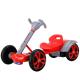 Battery-Powered Children's Electric Go-Kart with Music and Lights Carbon Fiber Design