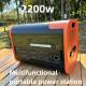 2200W LiFePO4 Home Emergency Solar Generator with Fast Charging and Wireless Charging