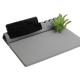 Water Resistant Super Thin Wireless Charging Leather Mouse Pad Custom Size Foldable