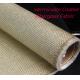 High Temperature Resistant Fabrics Vermiculite Coated Fiberglass Fabric For Expansion Joints