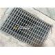 Parking Lots Steel Grate Drain Cover High Strength Hot Dip Galvanizing