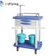 Medicine Delivery  Plastic infusion Treatment Medical Trolley Cart