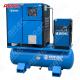 AA4C 7.5KW 11KW 15KW 22KW 11kw 15hp all-in-one Portable Screw air compressor air pump combine with air dryer and tank