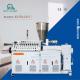 HSJZ-65/132 Plastic Conical Twin Screw Extruder Machine| Plastic PVC PP PE Extruder