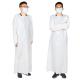 Breathable Comfortable Medical White Disposable PE Coating Isolation Gowns