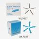 Medical 40G Disposable Twist Sterilized Stainless Blood Lancet For Skin Clinical WL7027,WL7028