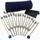 8 Piece Set of Chakra Tuning Forks for Sound Healing and Balancing Certification Other