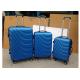 3 Pcs Luggage Travel Set Bag ABS Trolley Suitcase With 4 Double 360 Degree Rotating Wheels