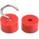 Magnetic Hook with Red Rubber Base
