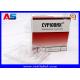 CMYK Pharmaceutical Packaging Box For 10 Ampoules of 1ml Ampoule Paper Box And Plastic Tray