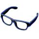 16x15cm LED Light Up Glasses Wireless With USB Rechargable Battery 140mAh