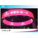 P6mm Unique Circle / Curved Led Screen Display Flexible For Advertising Or Stage / Event