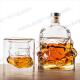 Transparent 750 ML Luxury Liquors Tequila Glass Bottle